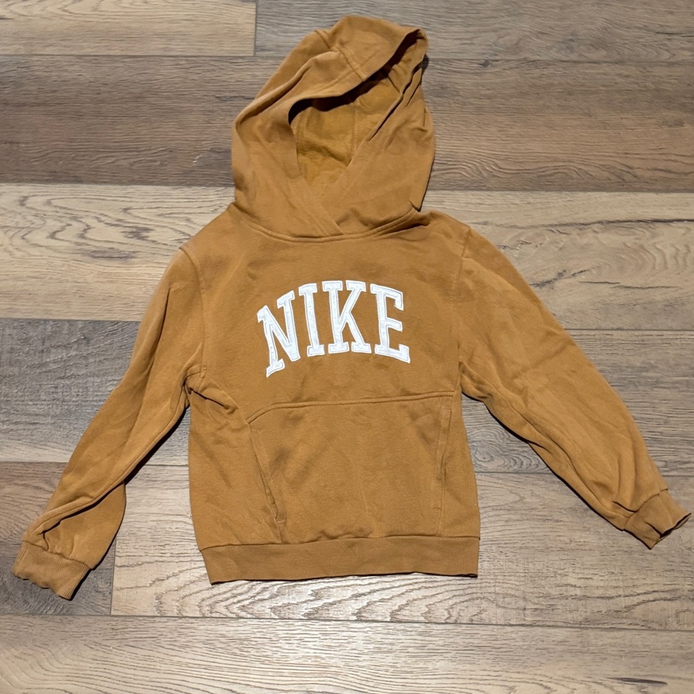 Nike Kids Tan Hoodie